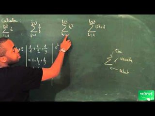 497 / Statistiques / Calculer une somme avec le symbole sigma