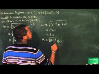 437 / Vecteurs / Calcul de distance