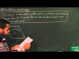 AEB / Géométrie dans l'espace / Théorème du toit