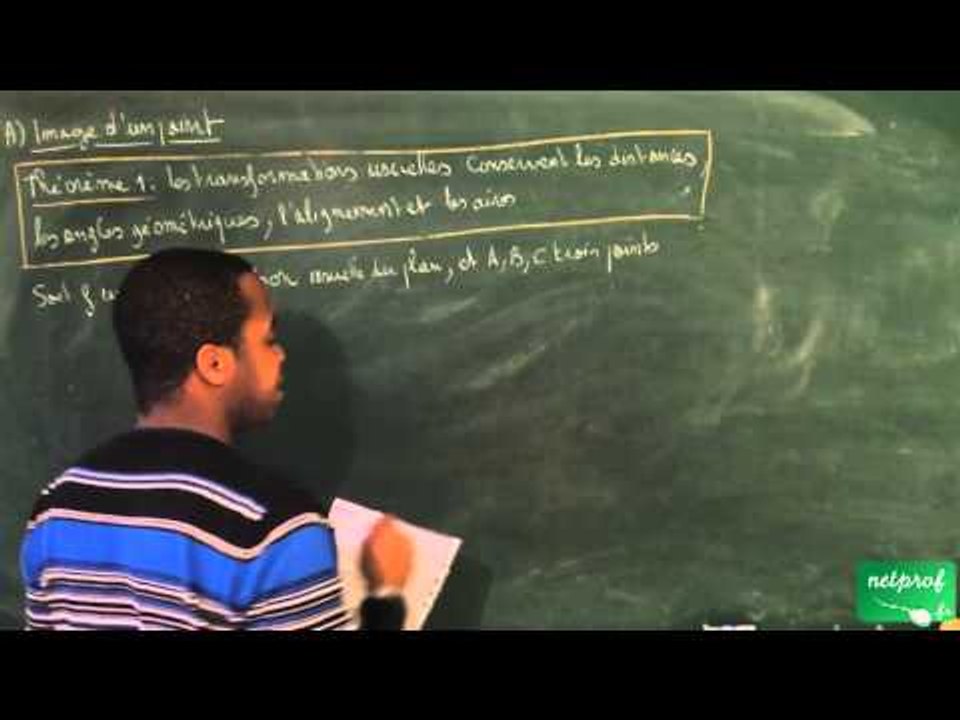 ADH / Triangles isométriques et semblables / Théorème sur les transformations usuelles