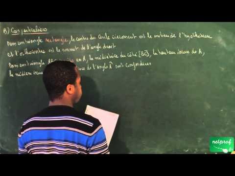 ADB / Configurations du plan / Droites remarquables dans les triangles particuliers