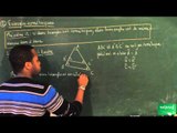 ADL / Triangles isométriques et semblables / Propriétés remarquables des triangles isométriques