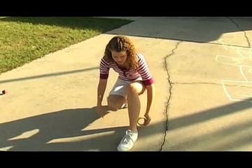 How to Play Hopscotch : How to Make a Hopscotch Court With Masking Tape