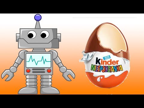 Robot/UFO - Magic Kinder - Jajka Niespodzianki - Baw się z nami