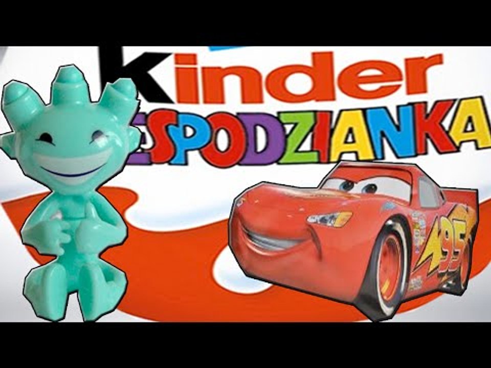 Ufoludek, samochód - Jajka Niespodzianki - Baw się z nami