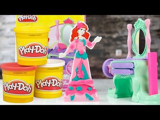 Księżniczka Arielka Strojnisia odc.3 - Ciastolina Play Doh - Baw się z nami