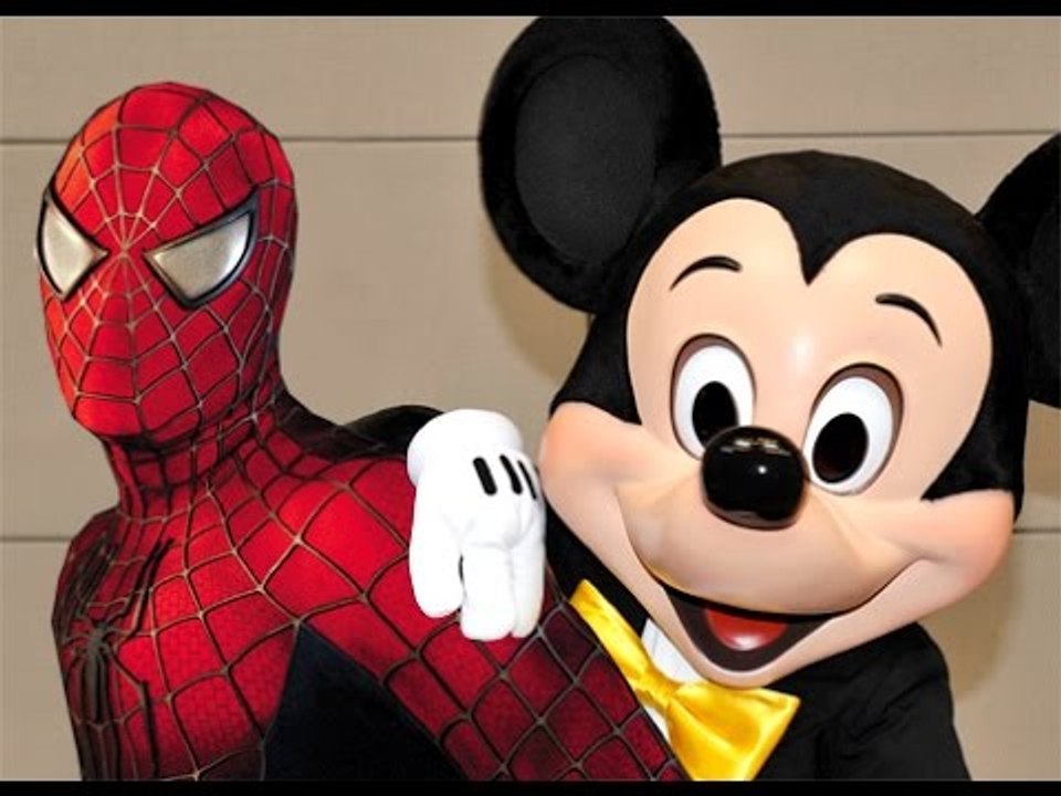 Spiderman, Myszka Miki, Smerfy- Jajka niespodzianki- Baw się z nami