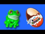 Żabka i czerwony hipopotam- Jajka niespodzianki-Baw się z nami