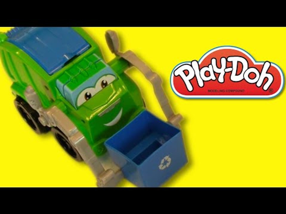 Śmieciarka, Pani Imbryk i Bryczek- Piękna i Bestia- Ciastolina Paly Doh mix- baw się z nami