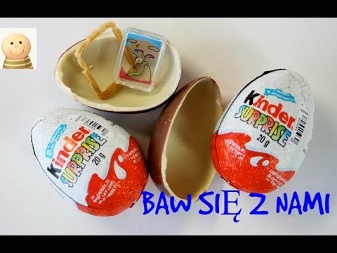Baw się z nami- Jajka niespodzianki- 2 zabawki
