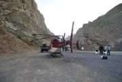 Helikopter Ambulans, Karayoluna Zorunlu İniş Yaptı