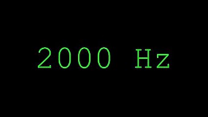 Bass Test - 2000Hz - 1Hz. Test your Subwoofer or Headphones how low can you go