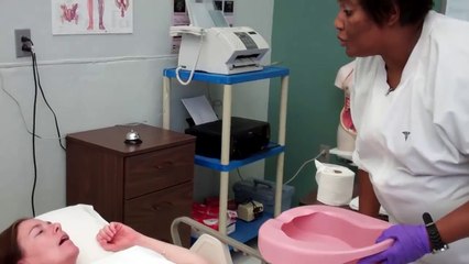 CNA ESSENTIAL SKILLS - Assist with Use of Bedpan (5:03)