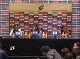 Iker Casillas y Vicente del Bosque en México conferencia de prensa