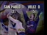 Copa Libertadores 1994 - Final - San Pablo 1 (3) - Vélez 0 (5)