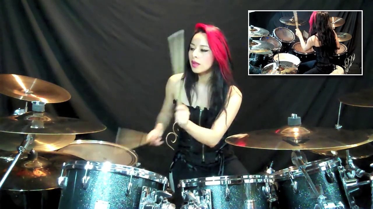 Lux Drummerette - Megadeth "Holy Wars" - Drum Cover