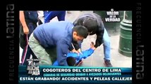 'Cogoteros' del Centro de Lima