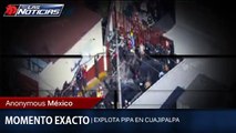 MOMENTO EXACTO - Explosion pipa de gas en Hospital Infantil de Cuajimalpa
