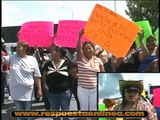 Bloqueos y manifestaciones en Reynosa, Tamaulipas.