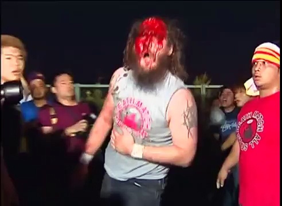 BJW - Mad Man Pondo vs Necro Butcher (Street Fight) 10-2-2005