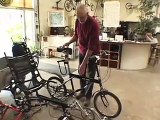 Human powered machines: folding bikes, sofa bikes, ultra-tall bikes