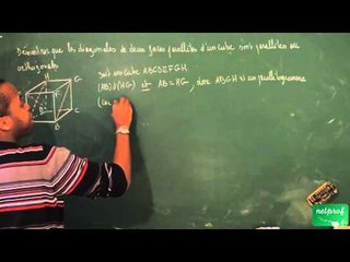 385 / Géométrie dans l'espace / Propriété remarquable du cube