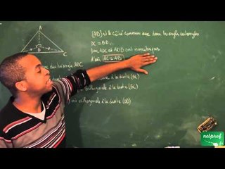 386 / Géométrie dans l'espace / Utilisation de l'orthogonalité dans l'espace