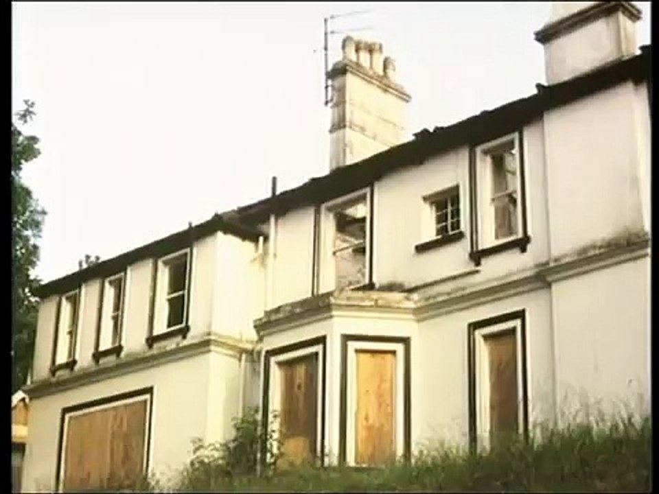 Fawlty Towers - Real building (Wooburn Grange Country Club) after fire damage - DVD easter egg