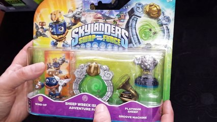 Unboxing : Skylanders Swap Force - Pack Sheep Wreck Island