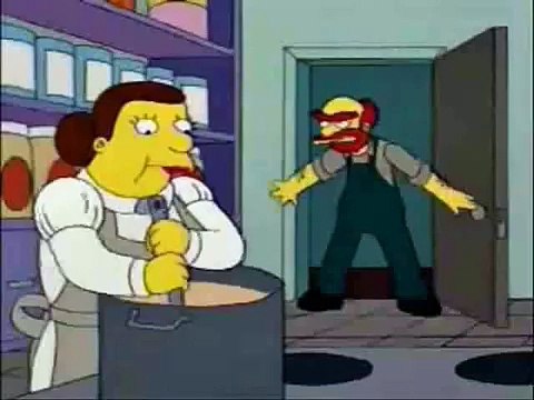 Los Simpson Willy Willie Engraseme señora español latino.