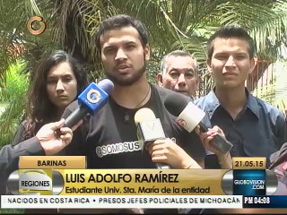 Estudiantes rechazan medidas administrativas en USM-Barinas