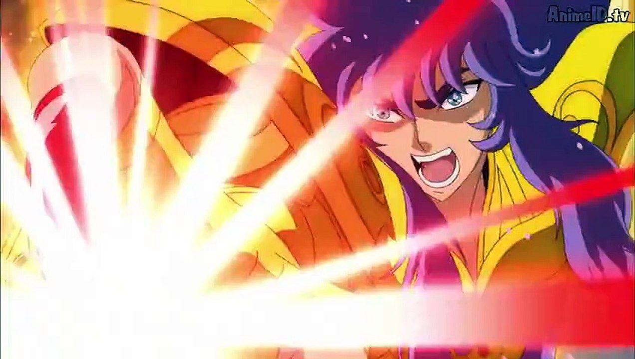 saint seiya  , soul of gold - Aquarius Camus vs  Milo Scorpio , gran momento