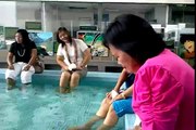 Tickling Fish Spa at Manila Ocean Park