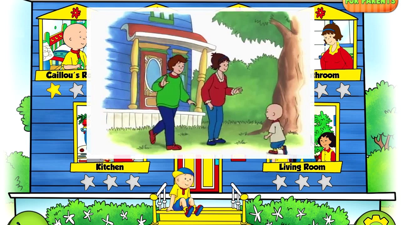 Caillou FRANÇAIS   Caillou joue au ballon