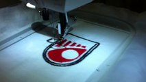 Automated embroidery by Singer Futura Sewing machine