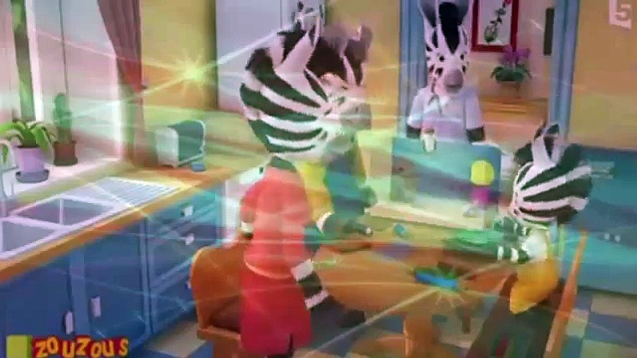 zou le zebre en francais Zou fait la classe dessin animé complet 2015