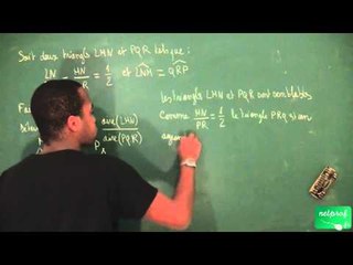 321 / Triangles isométriques et semblables / Calculer un rapport d'aire