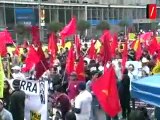 Marcha contra la violencia: Imagenes en Bogotá