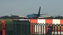 Aer Lingus morning arrivals at Dublin Intl EIDW