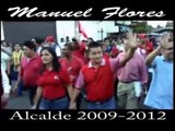 Manuel Flores Alcalde y Mauricio Funes en Quezaltepeque