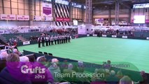 Obedience World Cup - Team Procession - Day 4 - Crufts 2013