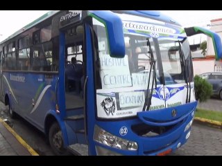 RECORRIDO PRIMERA UNIDAD DE TRANSPORTE URBANO EN JOYA DE LOS SACHAS