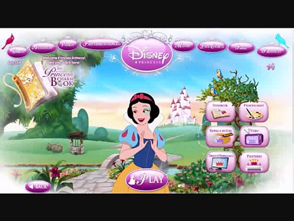 Let's Play Princess Snow White