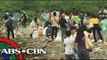 Volunteers help clean up Freedom Island