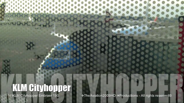 KLM Cityhopper Embraer 190 takeoff from at Geneva Intl Airport (GVA) - Switzerland