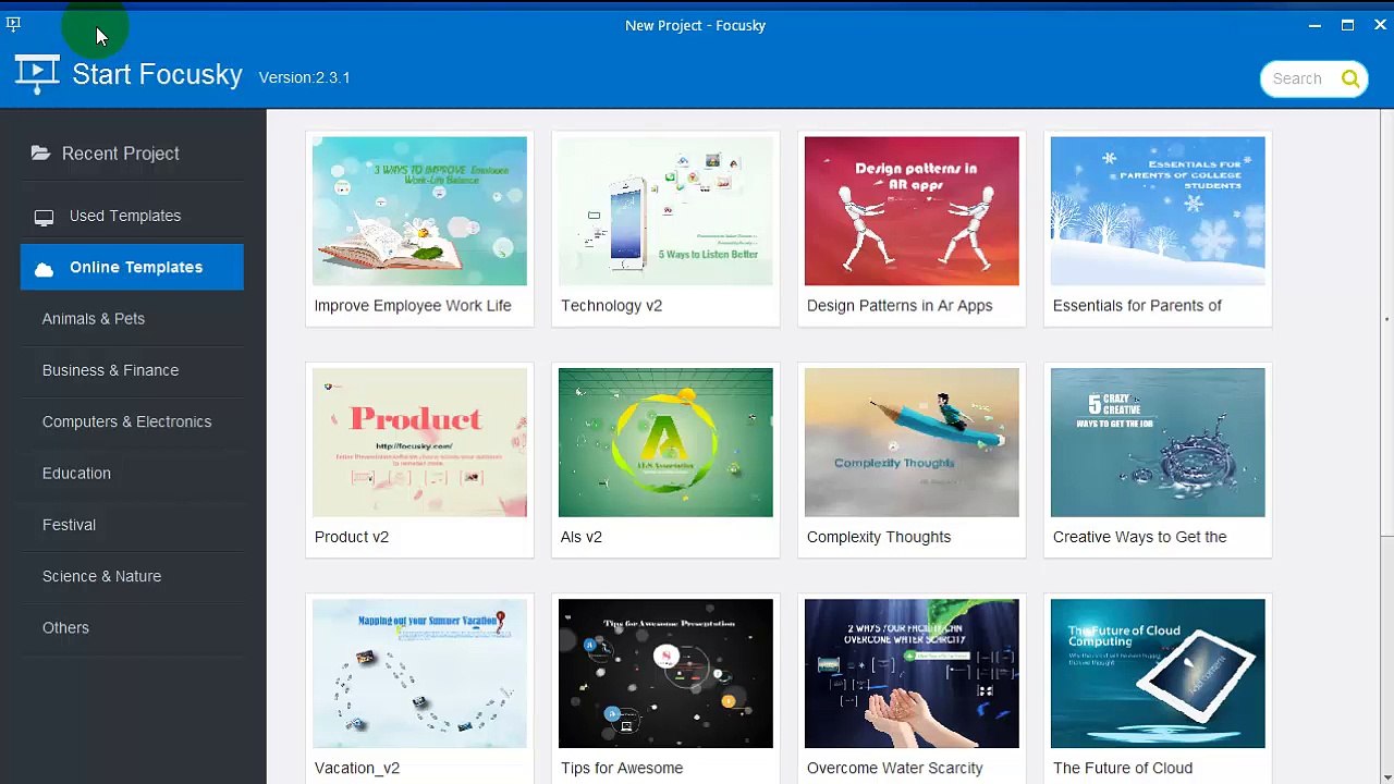 Using Best Free Presentation Software for Mac Focusky to Capture Your Audiences