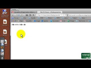 HTML et l'encodage UTF-8