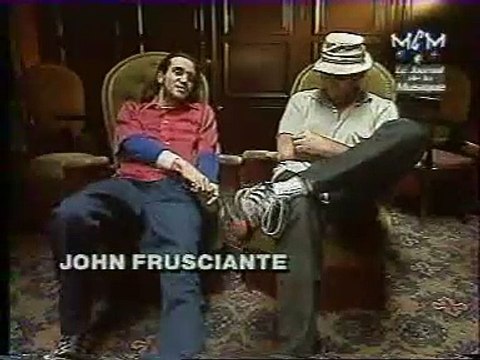 Red Hot Chili Peppers John Frusciante Interview @ Paris