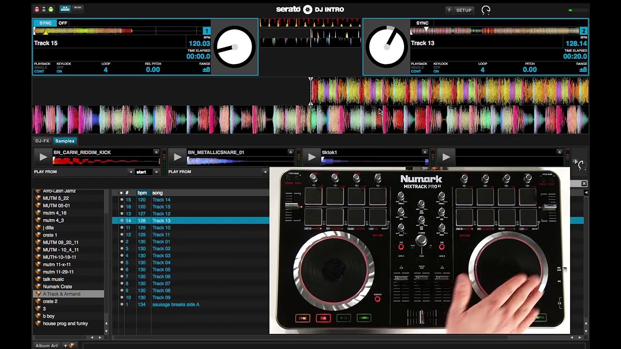 Numark Mixtrack Pro II Tutorial