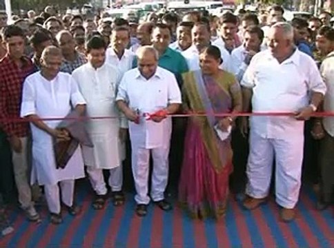 Mehsana Kadi Under Bridge inauguration, developmental works by Nitin Patel